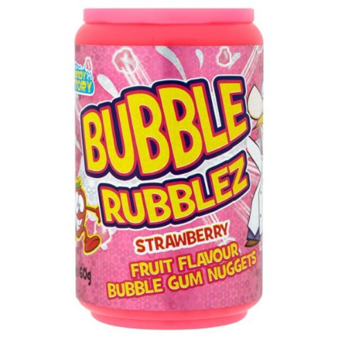 BUBBLE RUBBLEZ STRAWBERRY 60G